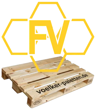 Logo von Völker Paletten.
