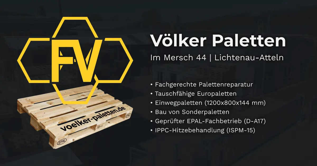 Kontakt | Völker Paletten